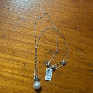 NWT Brighton Pearl drop necklace